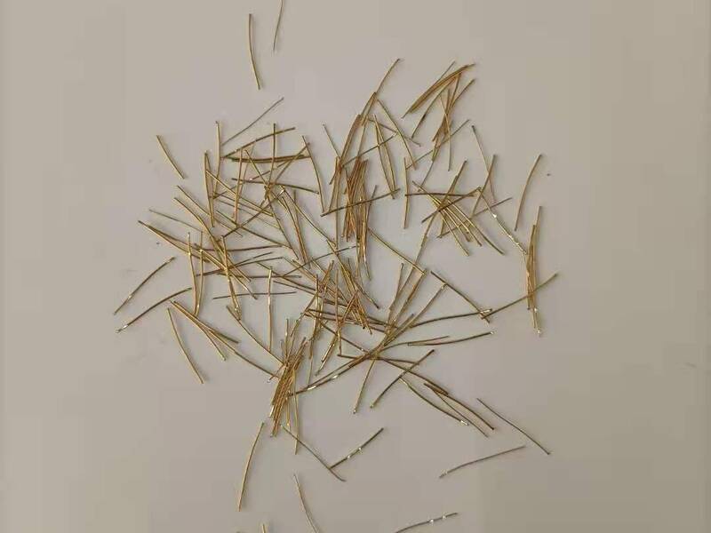 SDS-1835 0.18-0.35mm Diameter 13±1mm Length Copper Micro Steel Fiber
